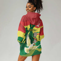 Personalized Senegal Independence Day Hoodie Dress African Renaissance Monument