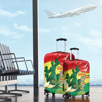 Personalized Senegal Independence Day Luggage Cover African Renaissance Monument