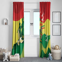 Personalized Senegal Independence Day Window Curtain African Renaissance Monument