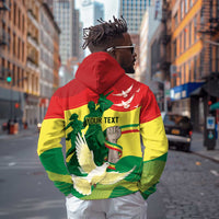 Personalized Senegal Independence Day Zip Hoodie African Renaissance Monument