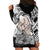 Polynesian Pride Happy Father Day Hoodie Dress I Love You Dad - Polynesian Tribal Black - Wonder Print Shop