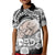 Polynesian Pride Happy Father Day Polo Shirt for Kid I Love You Dad Polynesian Tribal Black - Wonder Print Shop
