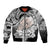 Personalised Polynesian Pride Happy Father Day Bomber Jacket I Love You Dad - Polynesian Tribal Black LT9 - Wonder Print Shop