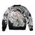 Personalised Polynesian Pride Happy Father Day Bomber Jacket I Love You Dad - Polynesian Tribal Black LT9 - Wonder Print Shop