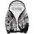 Personalised Polynesian Pride Happy Father Day Sherpa Hoodie I Love You Dad - Polynesian Tribal Black - Wonder Print Shop