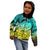 Polynesian Pride Happy Father Day Kid Hoodie I Love You Dad - Polynesian Tribal Gradient 1 - Wonder Print Shop