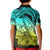 Polynesian Pride Happy Father Day Polo Shirt for Kid I Love You Dad Polynesian Tribal Gradient 1 - Wonder Print Shop
