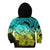 Personalised Polynesian Pride Happy Father Day Kid Hoodie I Love You Dad - Polynesian Tribal Gradient 1 - Wonder Print Shop