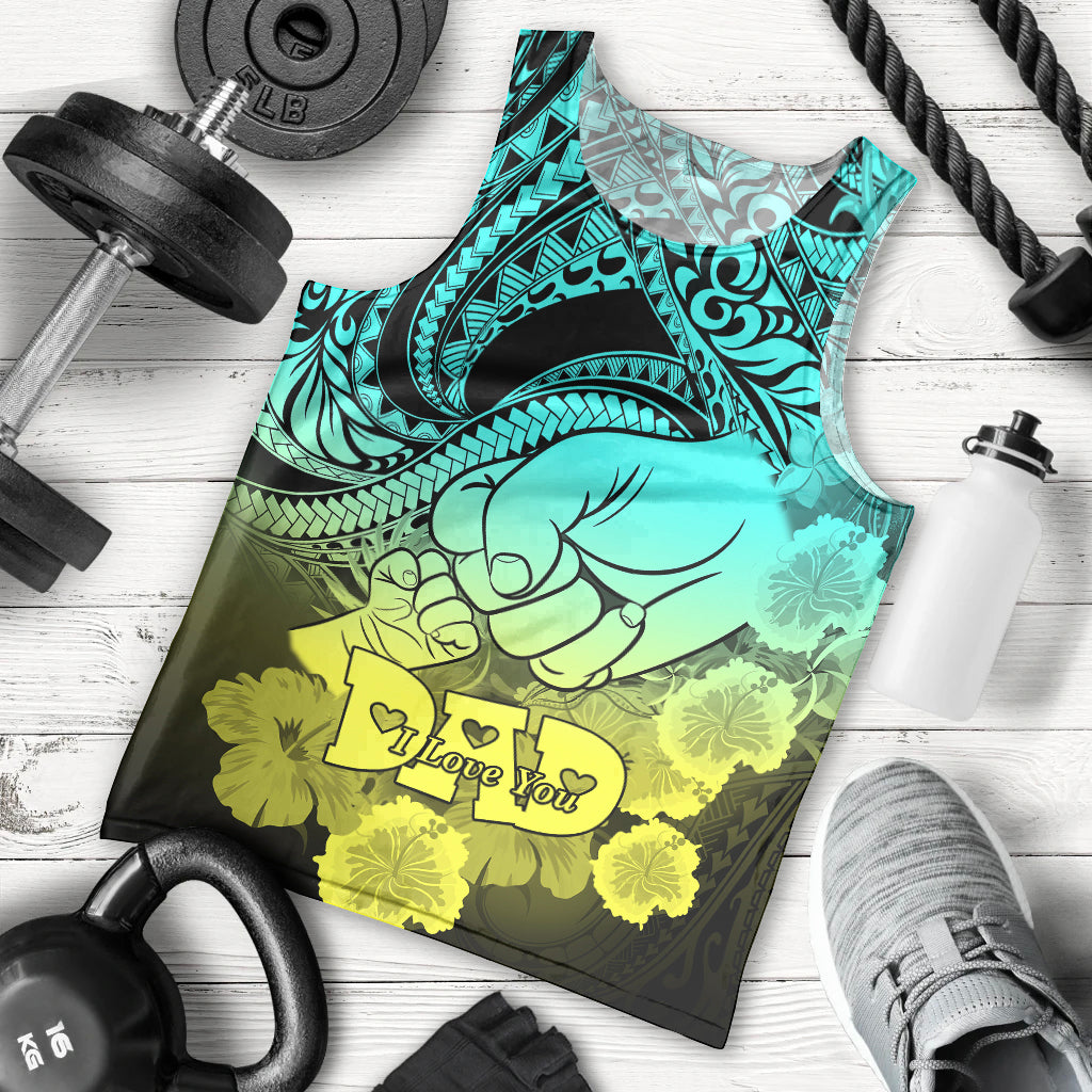 personalised-polynesian-pride-happy-father-day-men-tank-top-i-love-you-dad-polynesian-tribal-gradient-1