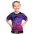 Personalised Polynesian Pride Happy Father Day Kid T Shirt I Love You Dad - Polynesian Tribal Gradient 2 - Wonder Print Shop