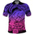 Custom Polynesian Pride Happy Father Day Polo Shirt I Love You Dad Polynesian Tribal Gradient 2 - Wonder Print Shop
