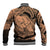 Polynesian Pride Happy Father Day Baseball Jacket I Love You Dad - Polynesian Tribal Nude LT9 - Wonder Print Shop