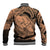 Personalised Polynesian Pride Happy Father Day Baseball Jacket I Love You Dad - Polynesian Tribal Nude LT9 - Wonder Print Shop