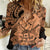 Personalised Polynesian Pride Happy Father Day Women Casual Shirt I Love You Dad - Polynesian Tribal Nude - Wonder Print Shop