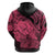 Polynesian Pride Happy Father Day Hoodie I Love You Dad - Polynesian Tribal Pink - Wonder Print Shop