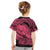 Polynesian Pride Happy Father Day Kid T Shirt I Love You Dad - Polynesian Tribal Pink - Wonder Print Shop