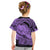 Personalised Polynesian Pride Happy Father Day Kid T Shirt I Love You Dad - Polynesian Tribal Purple - Wonder Print Shop
