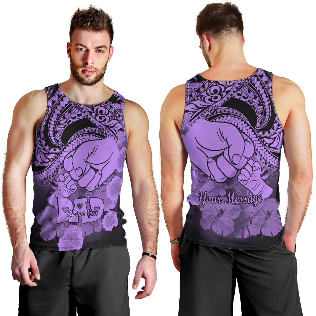 personalised-polynesian-pride-happy-father-day-men-tank-top-i-love-you-dad-polynesian-tribal-purple