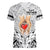 Polynesian Father's Day Gift For Dad Women V Neck T Shirt Super Father In The World - Black Polynesian Pattern - Wonder Print Shop