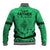 Polynesian Father's Day Gift For Dad Baseball Jacket Super Father In The World - Green Polynesian Pattern LT9 - Wonder Print Shop