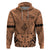 Polynesian Father's Day Gift For Dad Hoodie Super Father In The World - Nude Polynesian Pattern - Wonder Print Shop