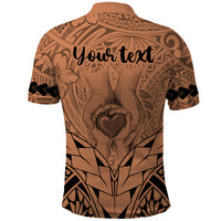 Custom Polynesian Fathers Day Gift For Dad Polo Shirt Super Father In The World Nude Polynesian Pattern - Wonder Print Shop