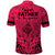 Polynesian Fathers Day Gift For Dad Polo Shirt Super Father In The World Pink Polynesian Pattern - Wonder Print Shop