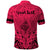 Custom Polynesian Fathers Day Gift For Dad Polo Shirt Super Father In The World Pink Polynesian Pattern - Wonder Print Shop