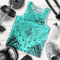 polynesian-fathers-day-gift-for-dad-men-tank-top-super-father-in-the-world-turquoise-polynesian-pattern