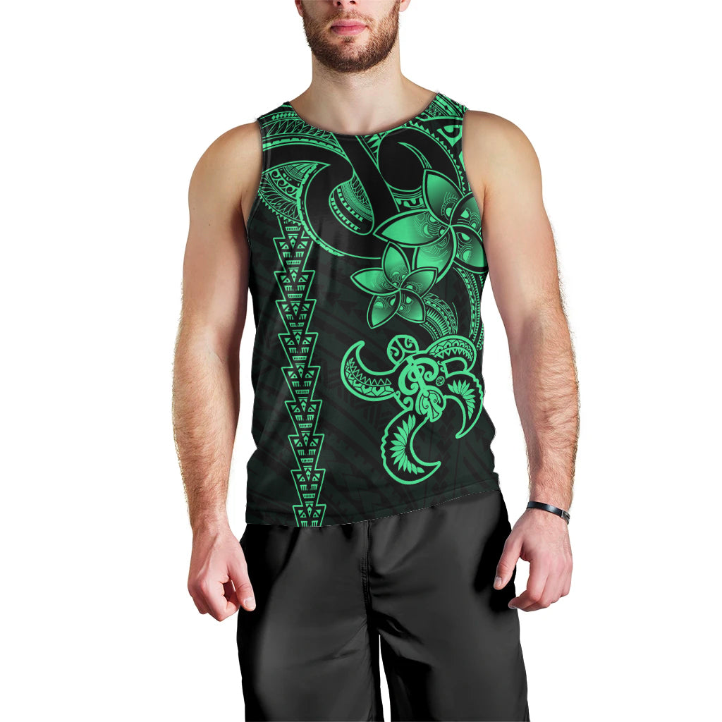 hawaiian-tribal-men-tank-top-polynesian-kakau-turtle-green