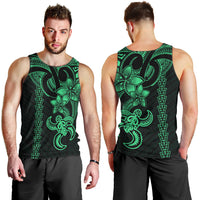 hawaiian-tribal-men-tank-top-polynesian-kakau-turtle-green