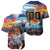 Custom Spain and Argentina Football Baseball Jersey Finalissima Make History Together LT9 - Wonder Print Shop