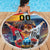Custom Spain and Argentina Football Beach Blanket Finalissima Make History Together LT9 - Wonder Print Shop