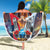Custom Spain and Argentina Football Beach Blanket Finalissima Make History Together LT9 - Wonder Print Shop