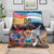 Custom Spain and Argentina Football Blanket Finalissima Make History Together