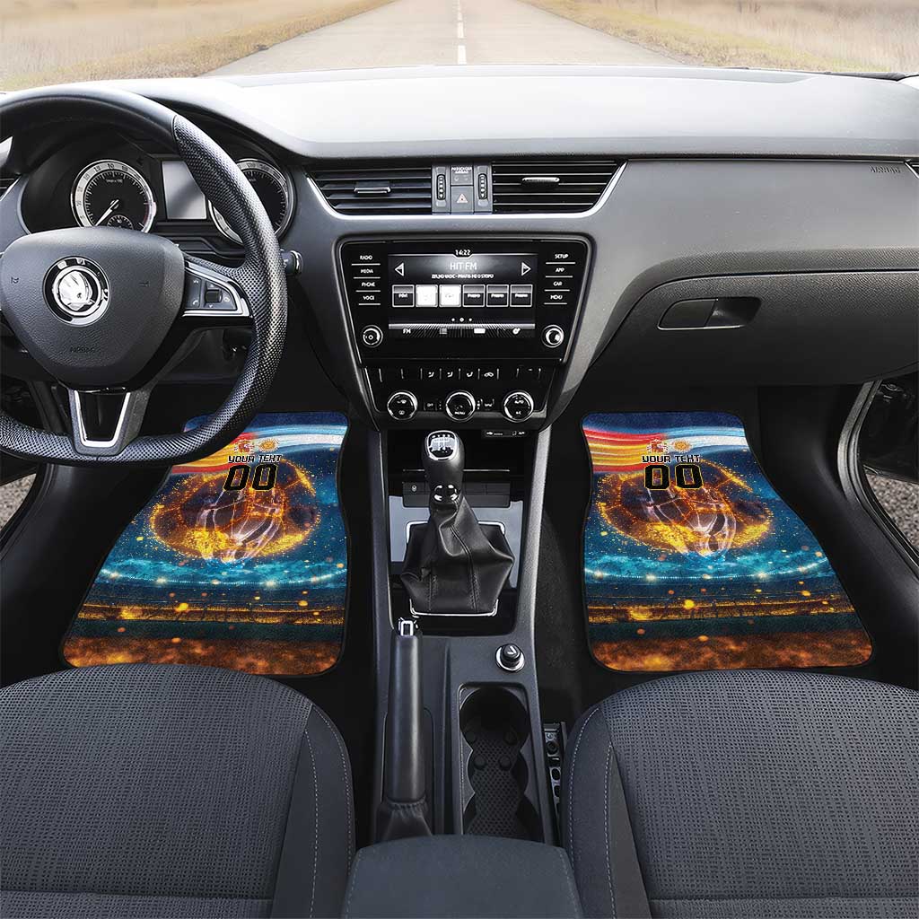 Custom Spain and Argentina Football Car Mats Finalissima Make History Together LT9 - Wonder Print Shop