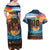 Custom Spain and Argentina Football Couples Matching Off Shoulder Maxi Dress and Hawaiian Shirt Finalissima Make History Together LT9 - Wonder Print Shop