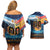Custom Spain and Argentina Football Couples Matching Off Shoulder Short Dress and Hawaiian Shirt Finalissima Make History Together LT9 - Wonder Print Shop