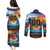 Custom Spain and Argentina Football Couples Matching Puletasi and Long Sleeve Button Shirt Finalissima Make History Together LT9 - Wonder Print Shop