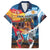 Custom Spain and Argentina Football Family Matching Long Sleeve Bodycon Dress and Hawaiian Shirt Finalissima Make History Together LT9 - Wonder Print Shop