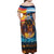 Custom Spain and Argentina Football Family Matching Off Shoulder Maxi Dress and Hawaiian Shirt Finalissima Make History Together LT9 - Wonder Print Shop