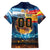 Custom Spain and Argentina Football Family Matching Short Sleeve Bodycon Dress and Hawaiian Shirt Finalissima Make History Together - Wonder Print Shop