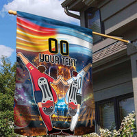 Custom Spain and Argentina Football Garden Flag Finalissima Make History Together - Wonder Print Shop