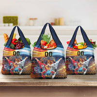 Custom Spain and Argentina Football Grocery Bag Finalissima Make History Together