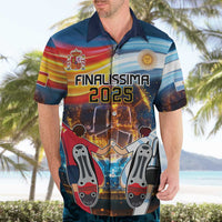 Custom Spain and Argentina Football Hawaiian Shirt Finalissima Make History Together - Wonder Print Shop