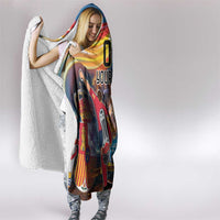 Custom Spain and Argentina Football Hooded Blanket Finalissima Make History Together