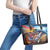 Custom Spain and Argentina Football Leather Tote Bag Finalissima Make History Together - Wonder Print Shop