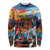 Custom Spain and Argentina Football Long Sleeve Shirt Finalissima Make History Together - Wonder Print Shop
