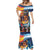 Custom Spain and Argentina Football Mermaid Dress Finalissima Make History Together - Wonder Print Shop