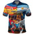 Custom Spain and Argentina Football Polo Shirt Finalissima Make History Together - Wonder Print Shop